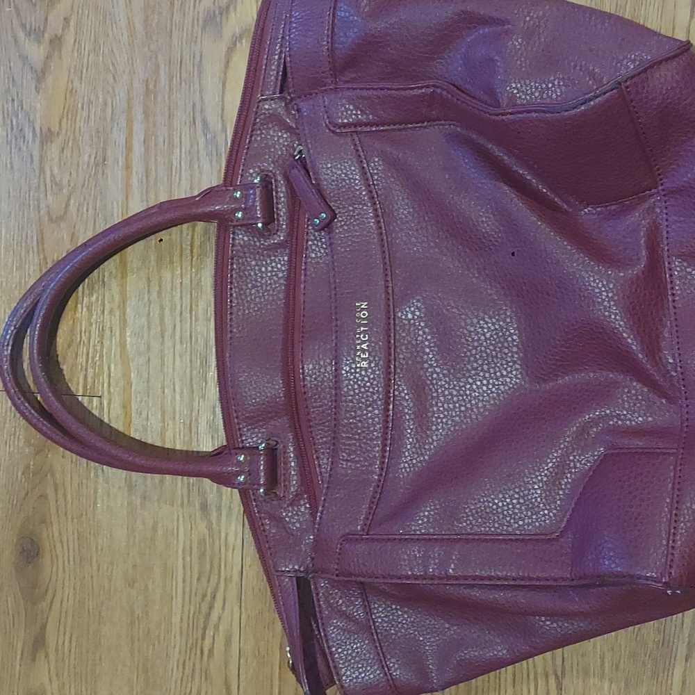 Burgundy Kenneth Cole handbag
